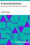 [Gutenberg 25240] • As theocracias litterarias / Relance sobre o estado actual da litteratura portugueza